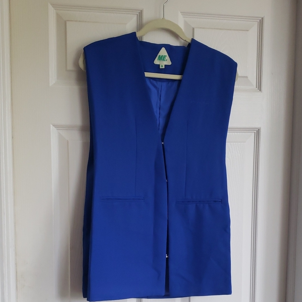 Melody Ensani Blue and White Vest